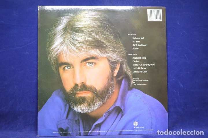 Discos de vinilo: MICHAEL MCDONALD - NO LOOKIN&acute; BACK - LP - Foto 2