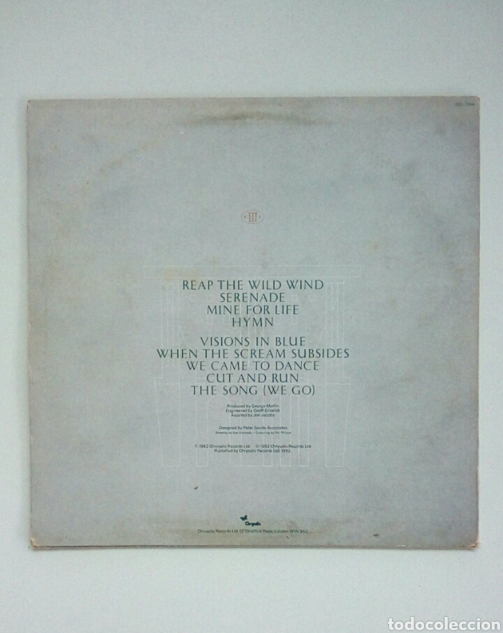 Discos de vinilo: Ultravox - Quartet, Chrysalis, 1982. UK. - Foto 2