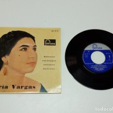 Discos de vinilo: 1962, MARÍA VARGAS, SOY DE SANLÚCAR, BULERÍAS, FANDANGOS, SOLEARES, FONTANA 467 718 TE. Lote 179178378