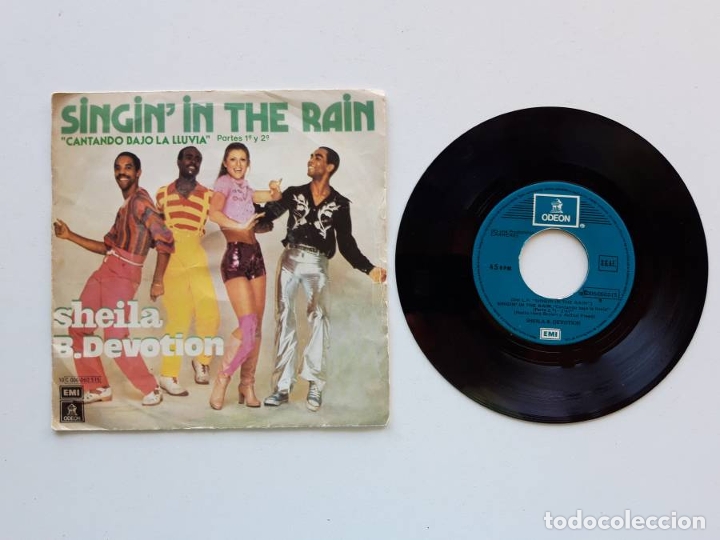 Discos de vinilo: 1978, Singin in the rain, Sheila, B. Devotion, Emi Odeon - Foto 1