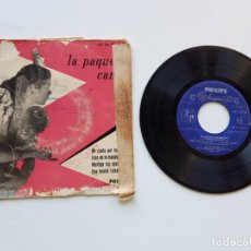 Discos de vinilo: 1959, LA PAQUERA, MI CANTE POR BULERÍAS, MALDIGO TUS OJOS VERDES, PHILLIPS 421 214 PE. Lote 179178410