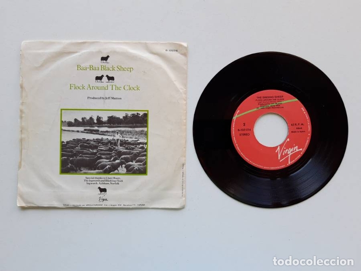 Discos de vinilo: The Singing Sheep, Baa-Baa black sheep - Foto 2