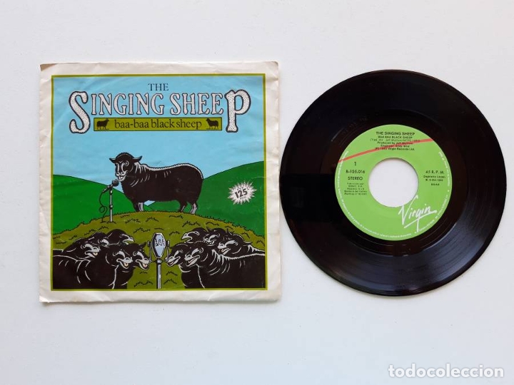 Discos de vinilo: The Singing Sheep, Baa-Baa black sheep - Foto 1
