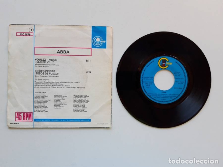 Discos de vinilo: Abba, Voulez vous - Foto 2