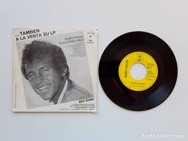 Discos de vinilo: Bobby Vinton, Mr. Lonely, Blue on blue - Foto 2