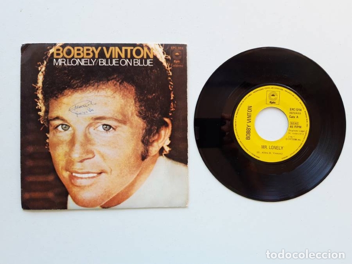 Discos de vinilo: Bobby Vinton, Mr. Lonely, Blue on blue - Foto 1
