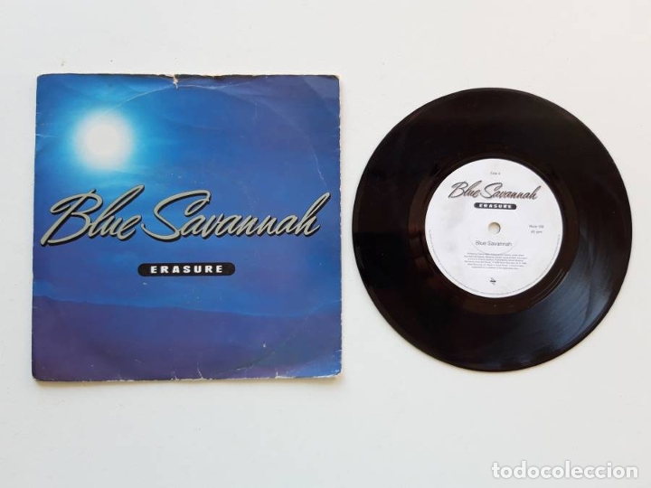 Discos de vinilo: Blue Savannah, Erasure - Foto 1