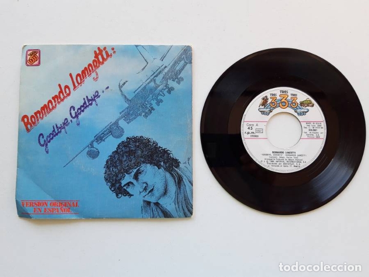 Discos de vinilo: Bernardo Longetti, Goodbye Goodbye - Foto 1