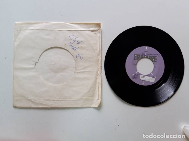 Discos de vinilo: Erasure, You surround me - Foto 1