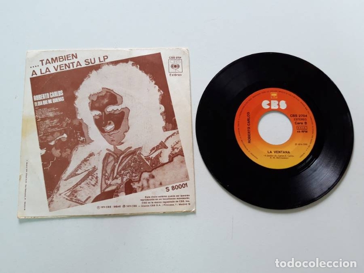 Discos de vinilo: Roberto Carlos, Actitudes - Foto 2