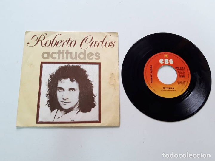 Discos de vinilo: Roberto Carlos, Actitudes - Foto 1
