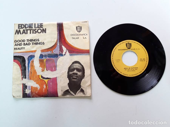 Discos de vinilo: Eddie Lee Mattison, Good things and bad things - Foto 1