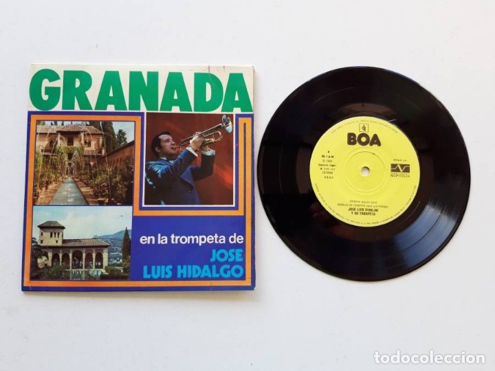 Discos de vinilo: Granada, en la trompeta de Jos&eacute; Luis Hidalgo - Foto 1