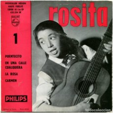 Discos de vinilo: ROSITA (ROSITA MORTERA) - PUENTECITO - EP FRANCE - PHILIPS 432.234 BE. Lote 179196692