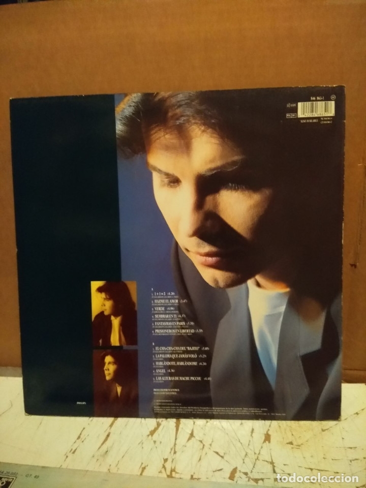 Discos de vinilo: LP MIGUEL GALLARDO : 1+1:3 - Foto 2