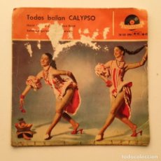 Discos de vinilo: 1958, HORST WENDE Y SU CALYPSO BAND, TODOS BAILAN CALYPSO. Lote 179212756