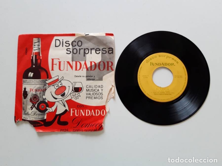 Discos de vinilo: Disco Sorpresa Fundador, El Chotis - Foto 1