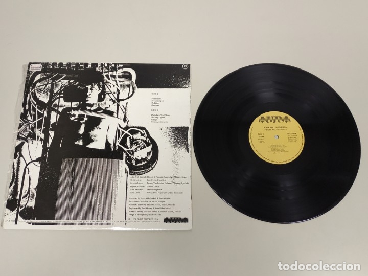 Discos de vinilo: John Mills-Cockell - Neon Accelerando (LP, Album) - Foto 2