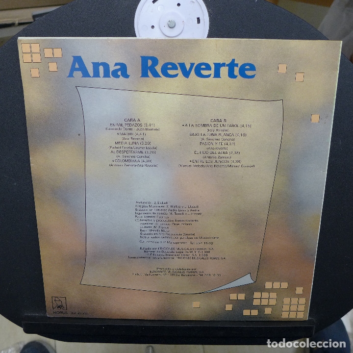 Discos de vinilo: ANA REVERTE EN MIL PEDAZOS - Foto 2