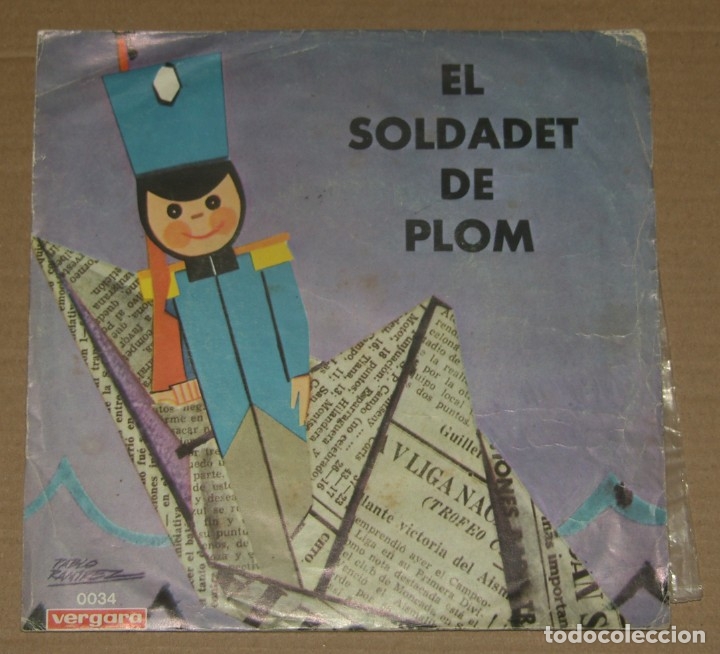 Discos de vinilo: EL SOLDADET DE PLOM - VERGARA 1975 - Foto 1