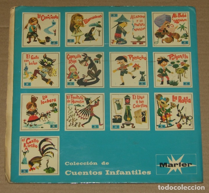 Discos de vinilo: ALI-BABA Y LOS 40 LADRONES - MARFER 1967 - VINILO ROJO - Foto 3
