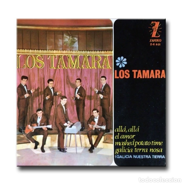 Discos de vinilo: Los Tamara - All&aacute;, All&aacute; - Foto 1