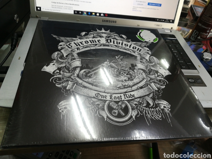 Discos de vinilo: Chrome division lp one last ride 2018 - Foto 1