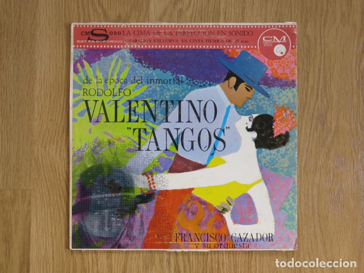 Vinyl records: RARE LP VENEZUELA FRANCISCO CAZADOR Y SU ORQUESTA VALENTINO TANGOS