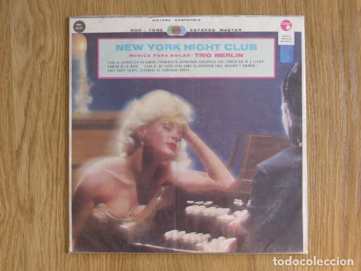 Vinyl records: RARE LP VENEZUELA TRIO MERLIN MUSICA PARA BAILAR NEW YORK NIGHT CLUB SWEET AND GENTLE