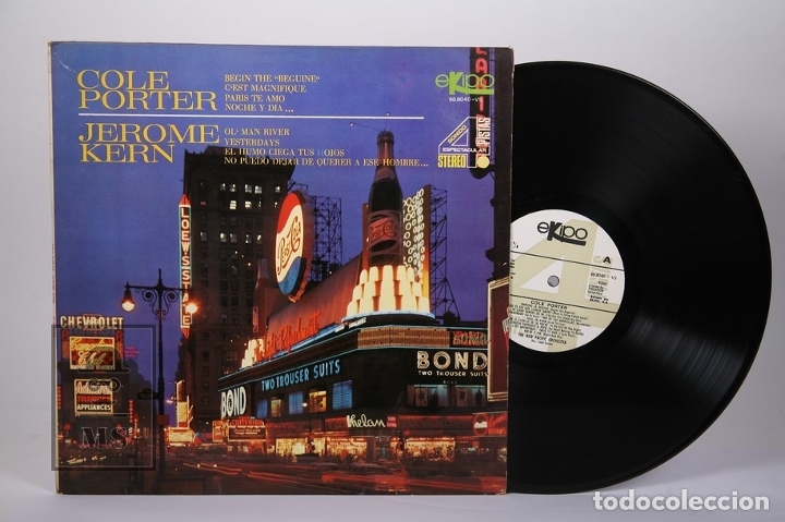 Discos de vinil: Disco LP De Vinilo - Cole Porter Jerome Kern - Ekipo - A&ntilde;o 1969