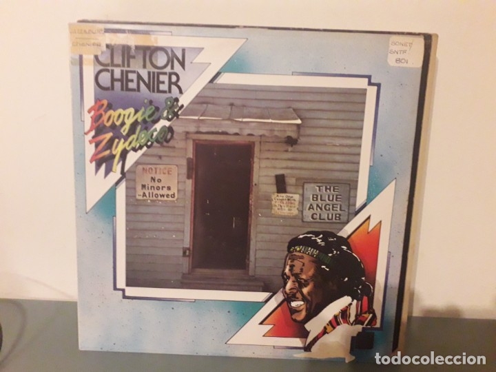 Discos de vinilo: CLIFTON CHENIER - BOOGIE & ZYDECO - Foto 1