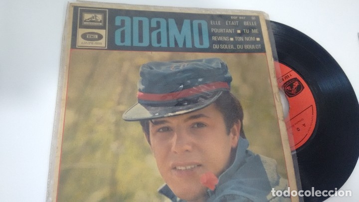 Discos de vinilo: E P ( VINILO) DE ADAMO A&Ntilde;OS 60 - Foto 1