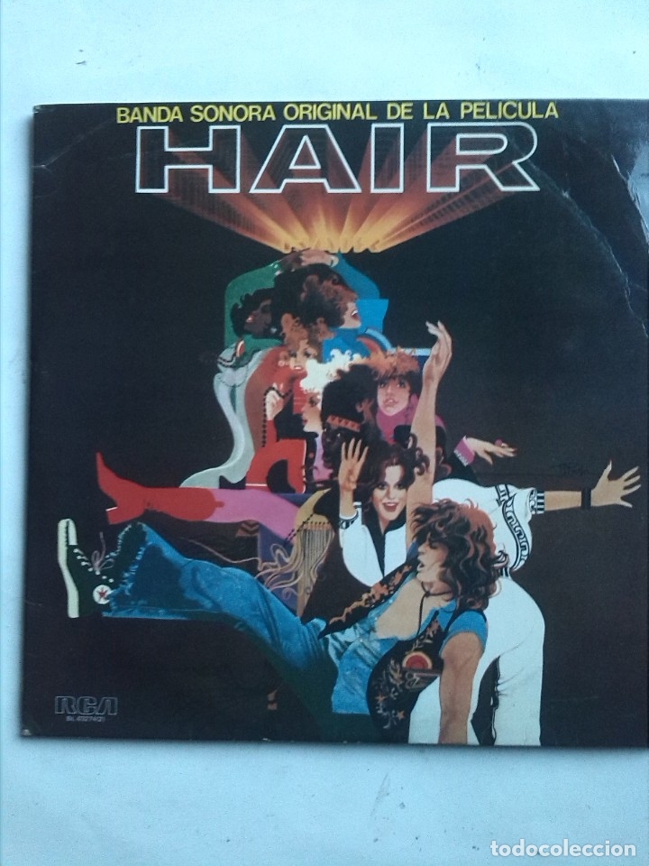 Discos de vinilo: HAIR 1979 BSO - Foto 1