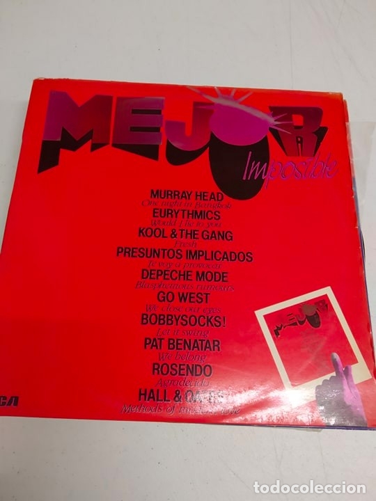 Discos de vinilo: Mejor Imposible--ORQUESTAS - Foto 1