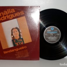 Discos de vinilo: AMALIA RODRIGUES - FANDANGUEIRO - LP COLUMBIA 8E072 40422 PORTUGAL EX/VG++. Lote 180084401