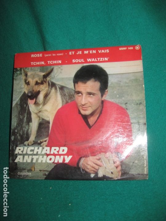 Discos de vinilo: RICHARD ANTHONY ROSE + 3. COLUMBIA. ESRF 143.3. EP. - Foto 1