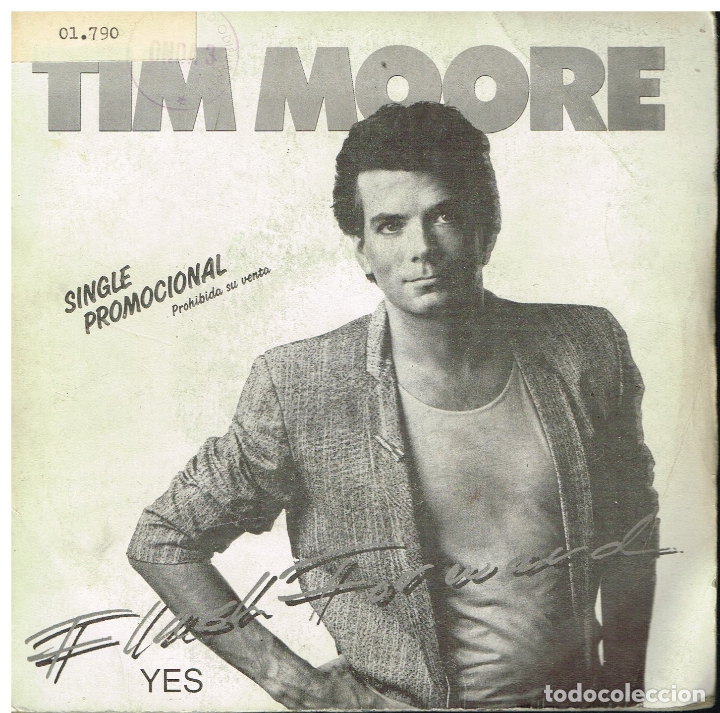 Discos de vinilo: TIM MOORE - YES (2 VERSIONES) - SINGLE 1988 - PROMO - Foto 1