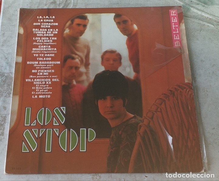 Discos de vinilo: Los Stop: La, la, la + 11 (Belter 1968) - Foto 1