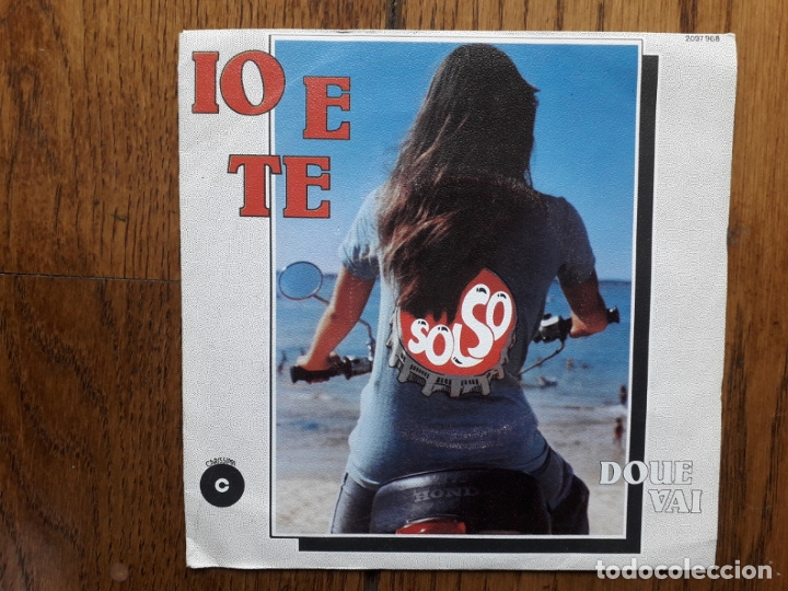 Discos de vinilo: Solso - io e te + doue vai - Foto 1