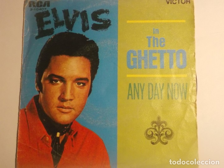 Discos de vinilo: ELVIS-IN THE GHETTO - Foto 1