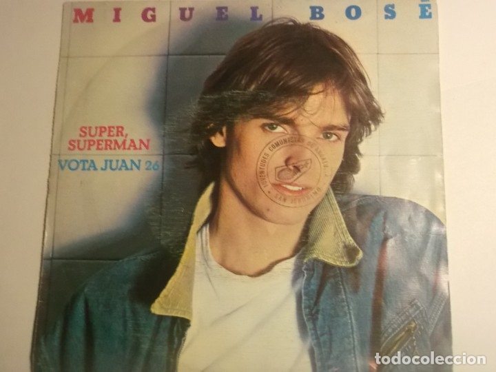 Discos de vinilo: MIGUEL BOSE-SUPER, SUPERMAN - Foto 1