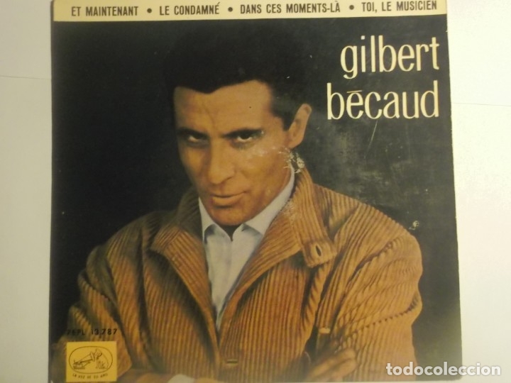 Discos de vinilo: GILBERT BECAUD-ET MAINTEANT