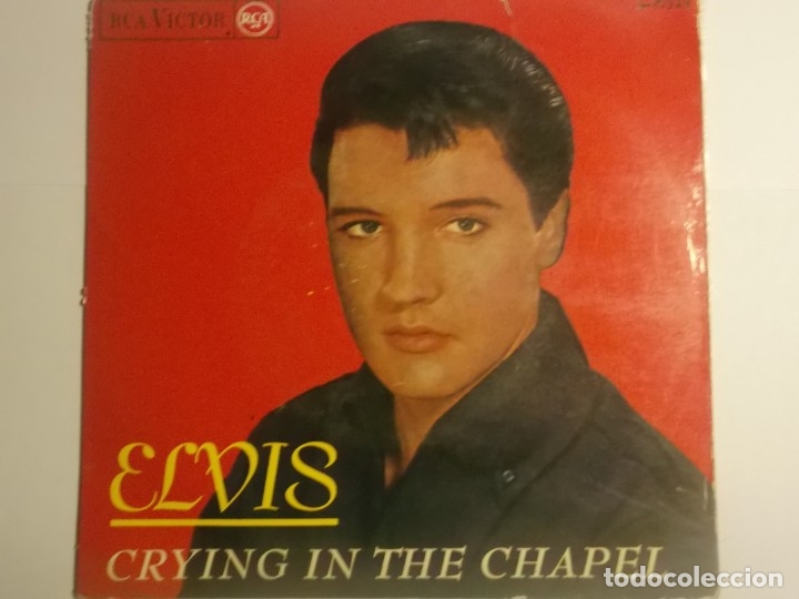 Discos de vinilo: ELVIS PRESLEY-CRYING IN THE CHAPEL - Foto 1