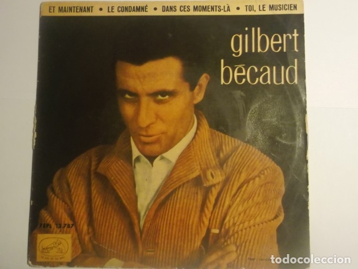 Discos de vinilo: GILBERT BECAUD-ET MAINTEANT