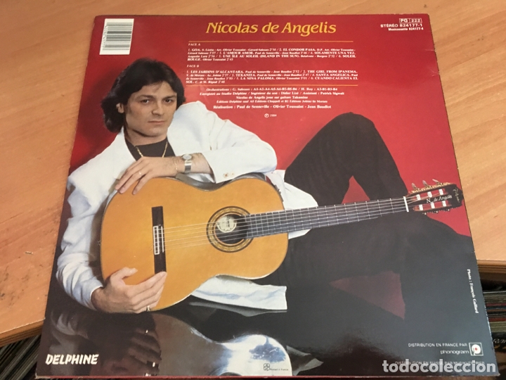 Discos de vinilo: NICOLAS DE ANGELIS (GOA) LP (B-7) - Foto 3