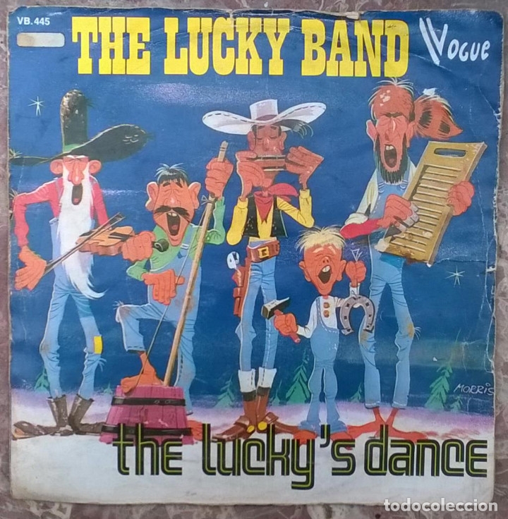 Discos de vinilo: The Lucky band. The Luckys Dance/ Gallo Square Dance. Vogue, Belgium 1975 single - Foto 1 - 180226450
