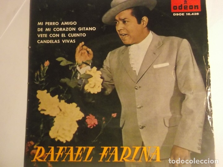 Discos de vinilo: RAFAEL FARINA-EP MI PERRO AMIGO - Foto 1