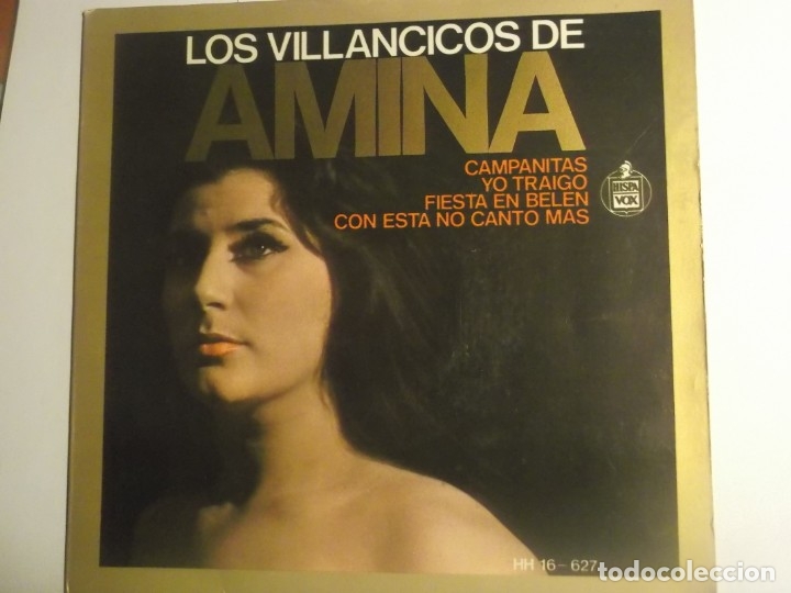 Discos de vinilo: AMINA-EP VILLANCICOS - Foto 1