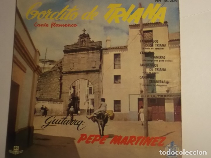 Discos de vinilo: GORDITO DE TRIANA EP - Foto 1