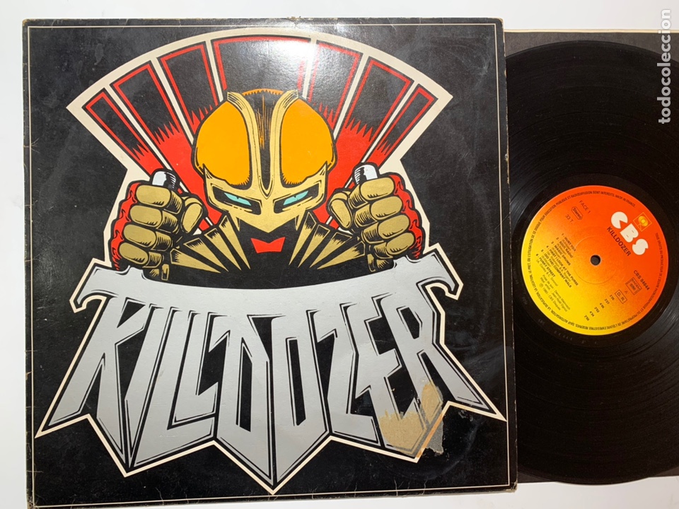 Discos de vinilo: Disco vinilo killdozer primera edici&oacute;n francesa de 1980 - Foto 1